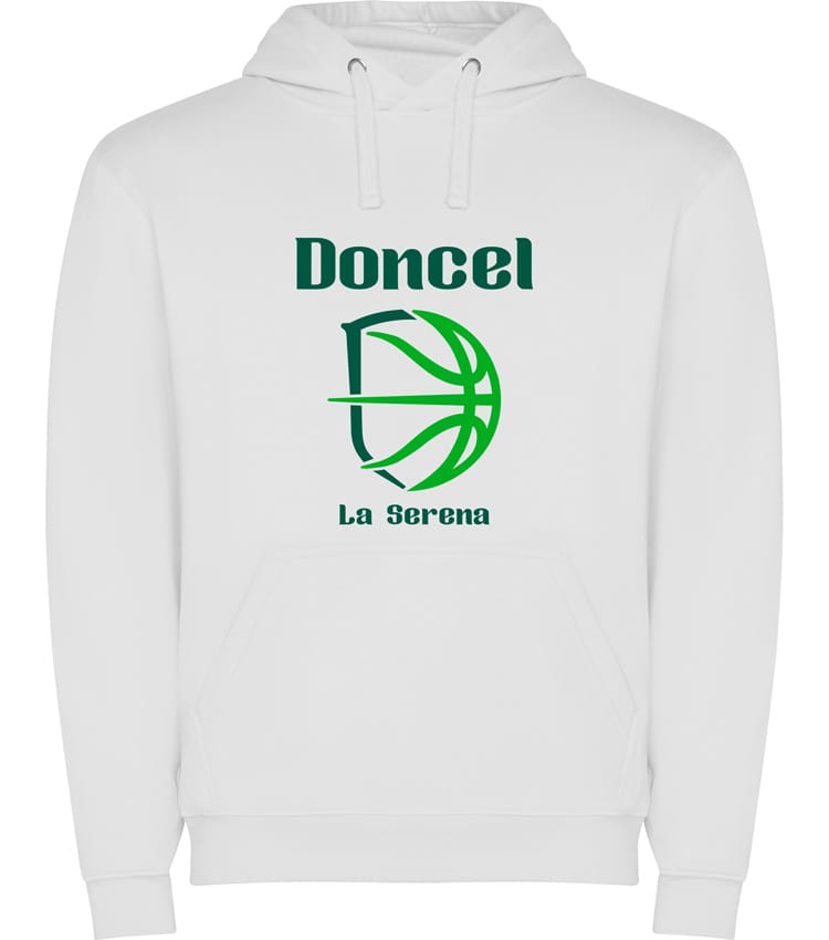 Sudadera capucha blanca Doncel 2025