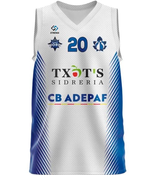 Camiseta CB Adepaf Blanca 23-24