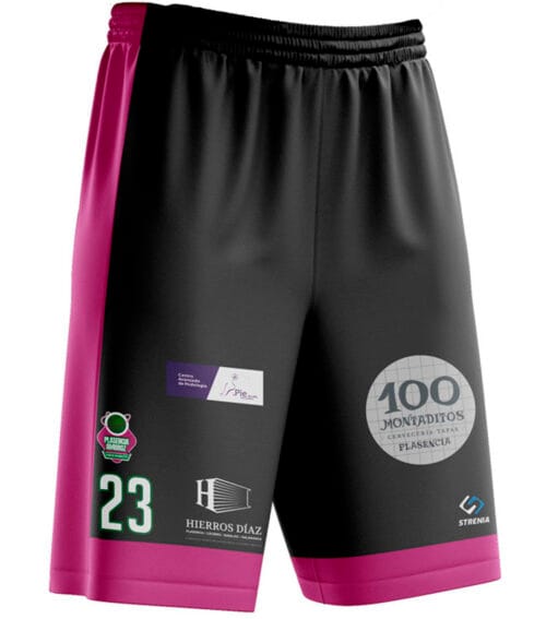 Pantalón corto CB Plasencia Ambroz Cantera Primera equipación 23-24