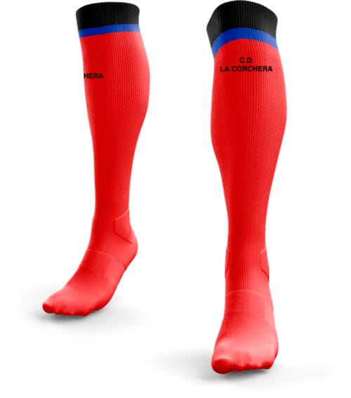 Medias rojas CD La Corchera - Consultar con el club