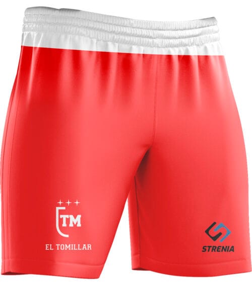 Pantalón corto El Tomillar Portero rojo 23-24