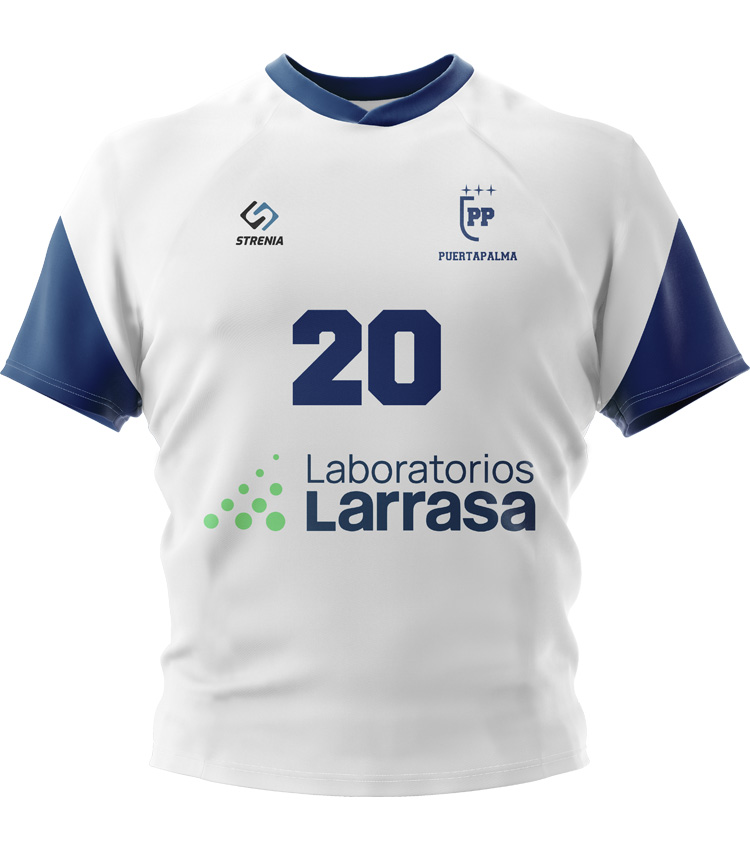 Camiseta Unisex Puertapalma Segunda Equipación Jugador 23-24