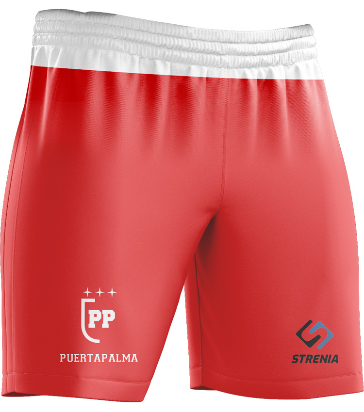 Pantalón corto Puertapalma Portero rojo 23-24