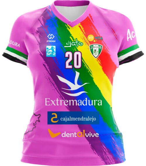 Camiseta Mujer Club Voleibol Almendralejo Líbero 23-24