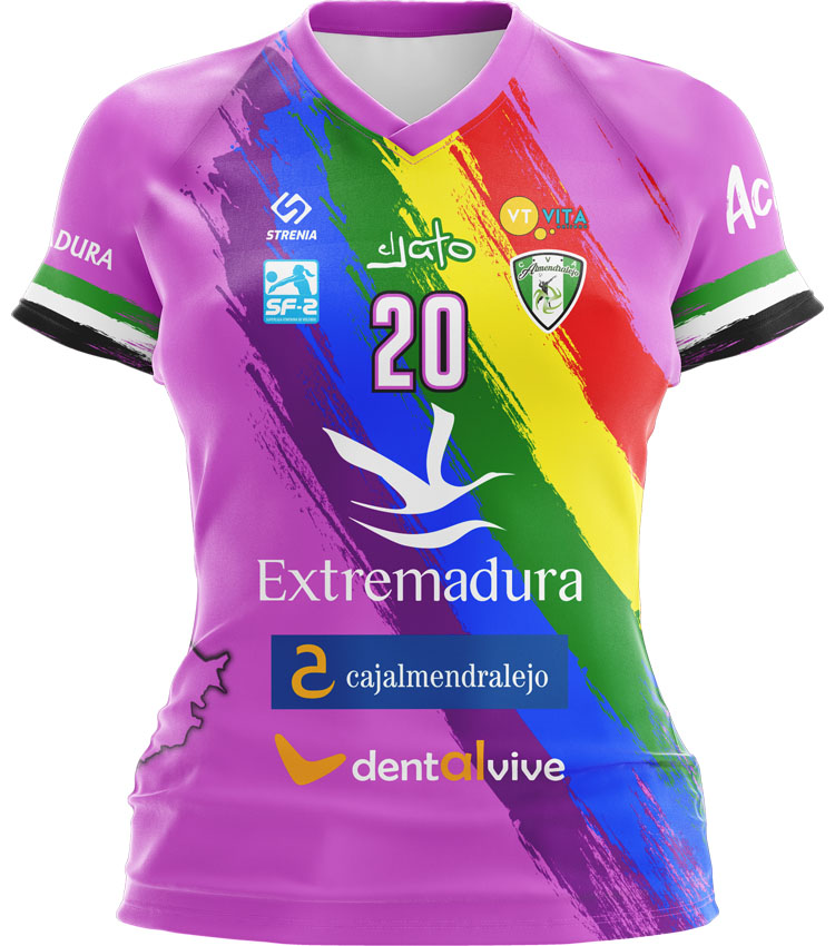 Camiseta Mujer Club Voleibol Almendralejo Líbero 23-24