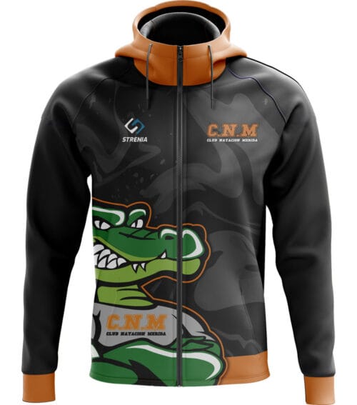 Chaqueta capucha Club Natación Mérida