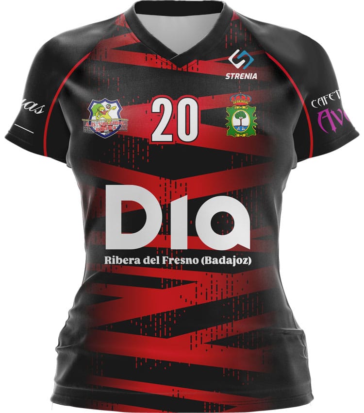 Camiseta Mujer AD Voleibol Ribera Jugadora