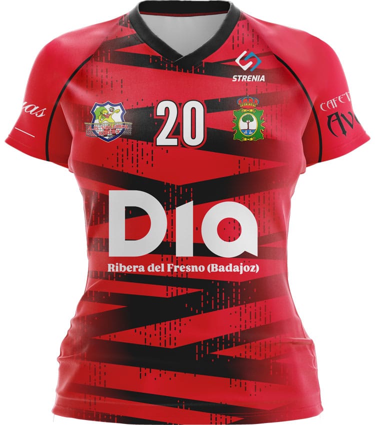 Camiseta Mujer AD Voleibol Ribera Líbero