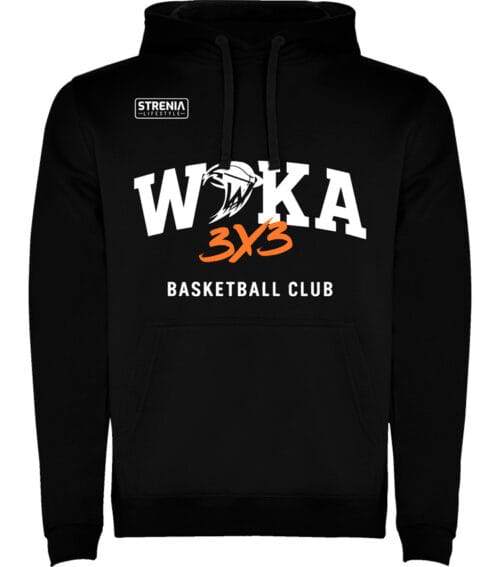 Sudadera Urban negra Woka On Three