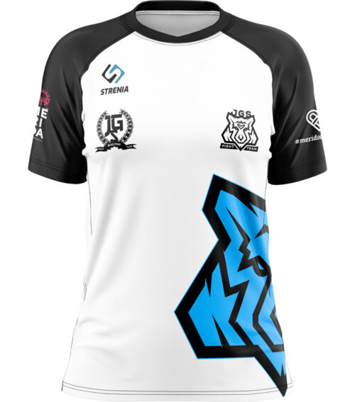 Camiseta Mujer JGS Fight Team 2020/21 Azul/Blanca