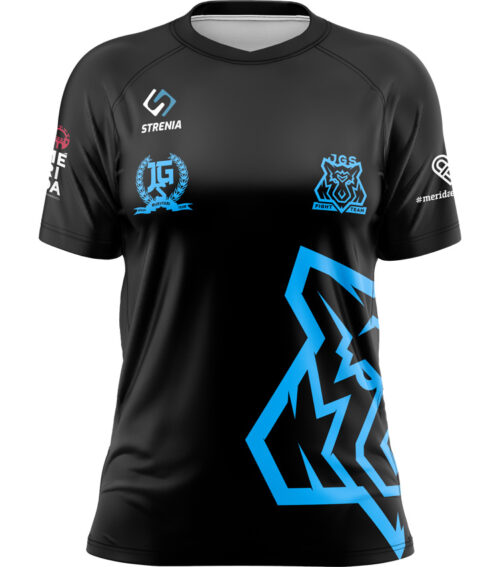 Camiseta Mujer JGS Fight Team 2020/21 Azul/Negra