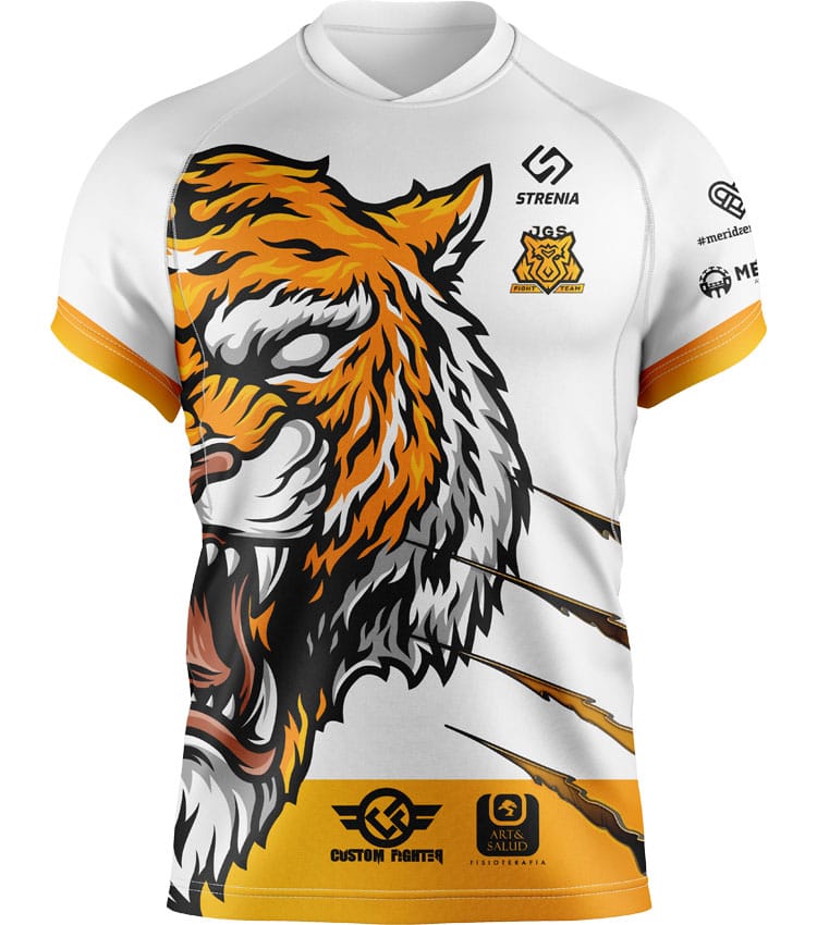 Camiseta Unisex JGS Fight Team 2025/26 Blanca